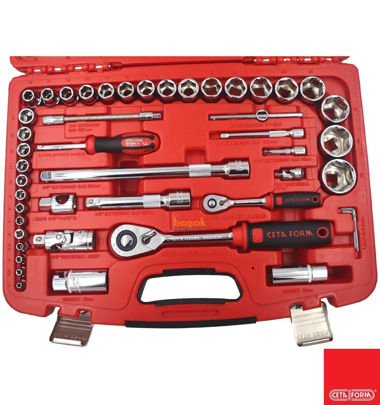 Ceta Form 96 Parça Lokma Takımı 1/4-1/2'' C20-96PH2 | CETA FORM