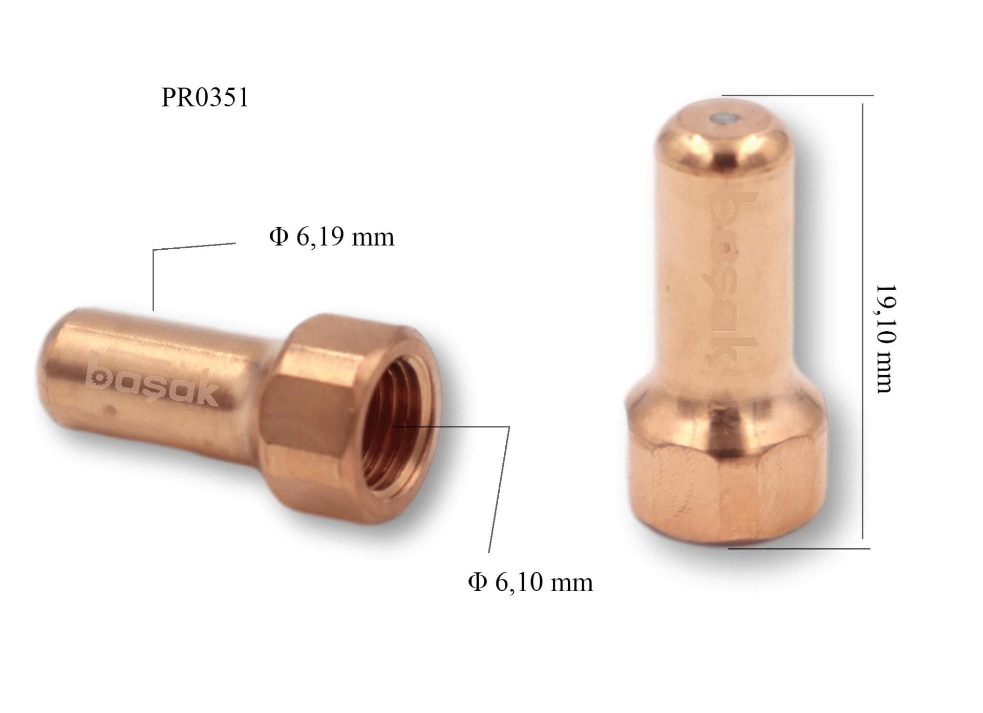PR0351 PT 80 Plazma Kesim Elektrot 52558 Trafimet