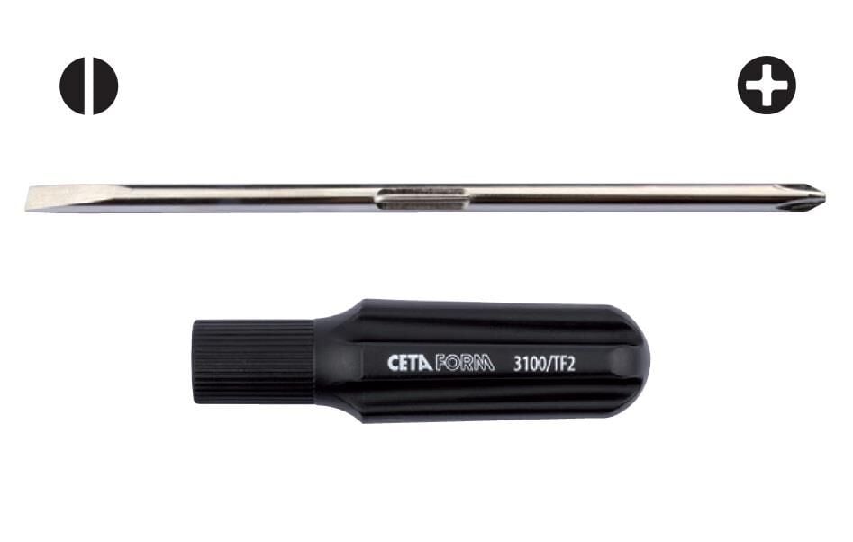 Ceta Form Değişken Uçlu Tornavida PH 2 x 6mm 3100/TF2