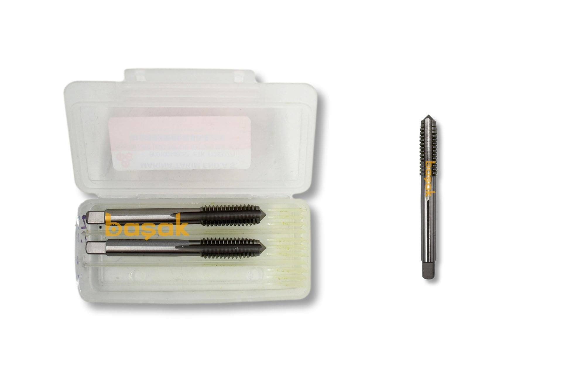 MTE UNC 7/16 x 14 Diş El Kılavuzu 3’lü HSS DIN 351