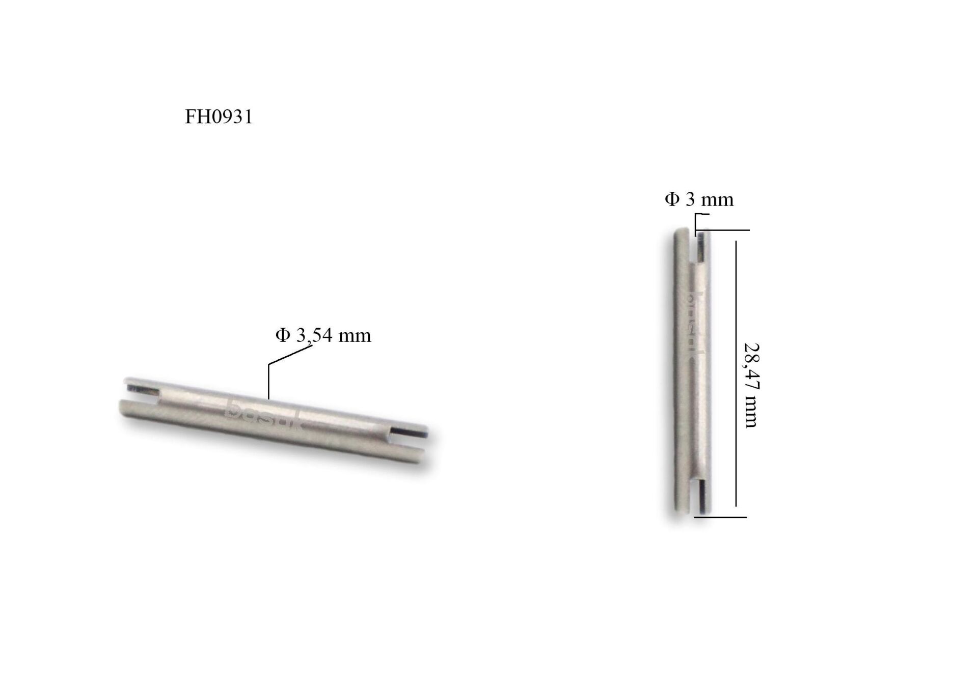 FH0931 Plazma Kesim Hava Cikis Borusu (09800.42) (PT80)