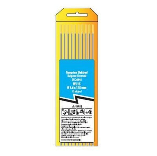 4,0 mm WL-15 Sarı Tungsten Elektrot 175 mm Trafimet (Adet Fiyatı)