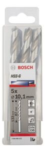 Bosch HSS-G 10,1x133 mm Metal Matkap Ucu 5'li Paket 2608585522