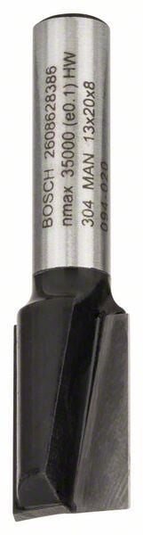 Bosch W Çift Oluk Düz Freze Ucu 8x13x51 mm 2608628386