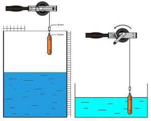Ceta Form 29120 20 metre Marin Derinlik Metresi Paslanmaz Çelik Şerit