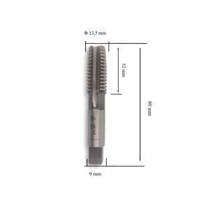 MTE UNC 5/8 x 11 Diş El Kılavuzu 3’lü HSS DIN 351