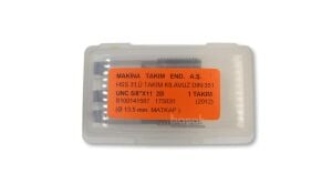 MTE UNC 5/8 x 11 Diş El Kılavuzu 3’lü HSS DIN 351