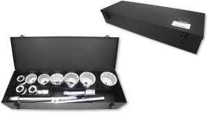 Ceta Form 36 - 80 mm 1'' 12 Köşe 15 Parça Lokma Takımı C40-15MB2