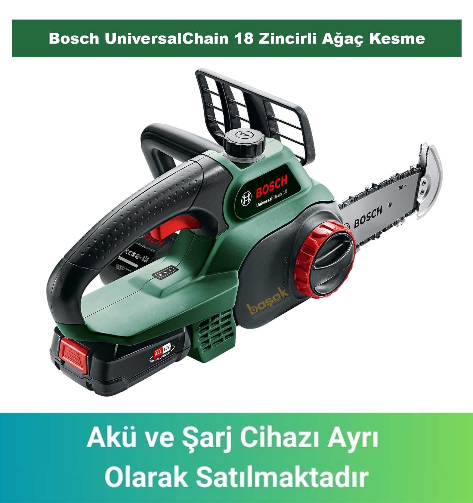 Bosch UniversalChain 18 (Akü ve Şarj Yoktur) Zincirli Ağaç Kesme 06008B8001