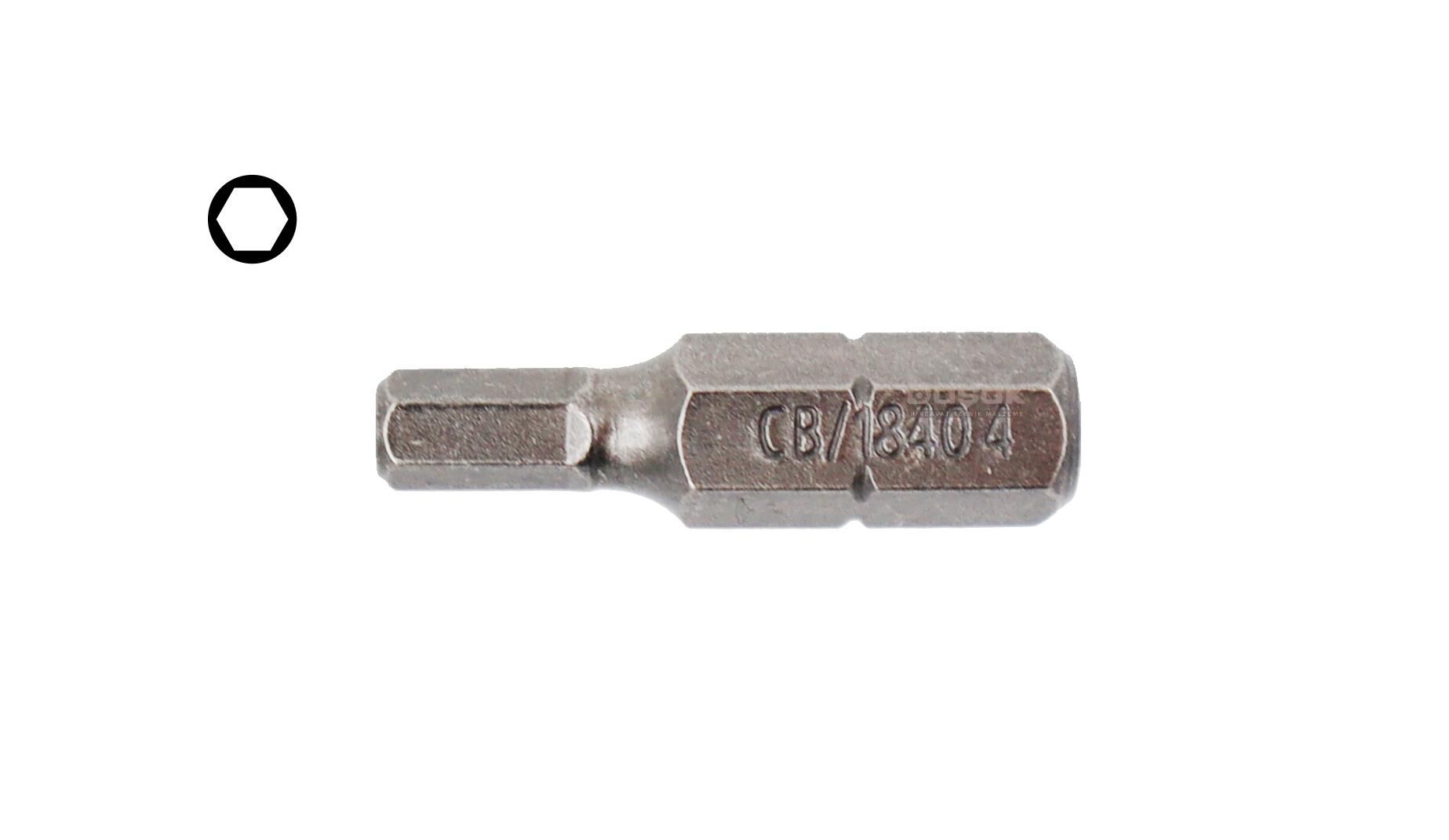 Ceta Form 4 x25 mm Bits Allen (Alyan) Uç CB/1840