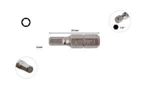 Ceta Form 4 x25 mm Bits Allen (Alyan) Uç CB/1840