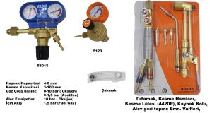 Yıldız 8210P Oksijen Propan Kaynak ve Kesme Seti