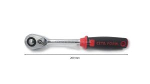 Ceta Form 1/2” 12 Köşe Lokma Takımı 25 Parça Metal Çanta C20-25PB2