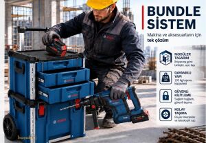 Bosch L-BOXX Contractor 3 Çekmeceli Tekerlekli Takım Çantası Seti