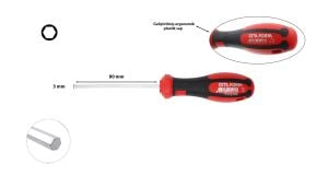 Ceta Form 3 mm Allen Uçlu Tornavida F22-030-080
