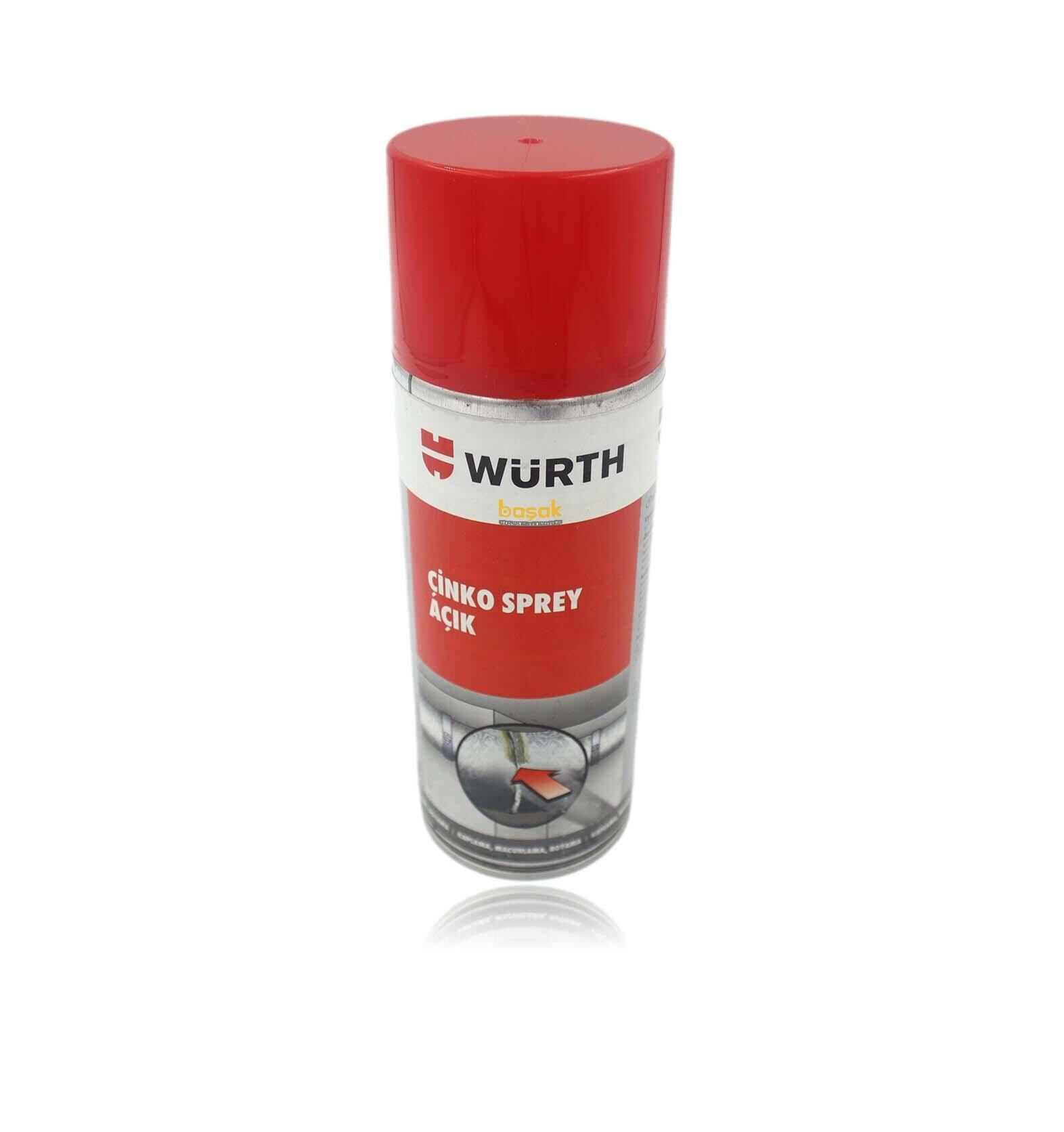 Würth Çinko Sprey Açık 400ml 0893113114028