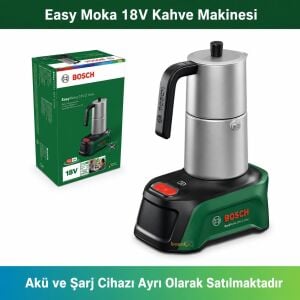 Bosch Easy Moka 18V-2 Taşınabilir Akülü Kahve Makinesi 06039E4100