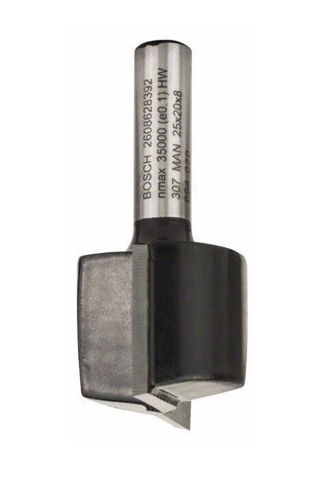 Bosch W Çift Oluk Düz Freze Ucu 8x25x51 mm 2608628392