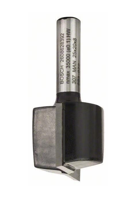 Bosch W Çift Oluk Düz Freze Ucu 8x25x51 mm 2608628392