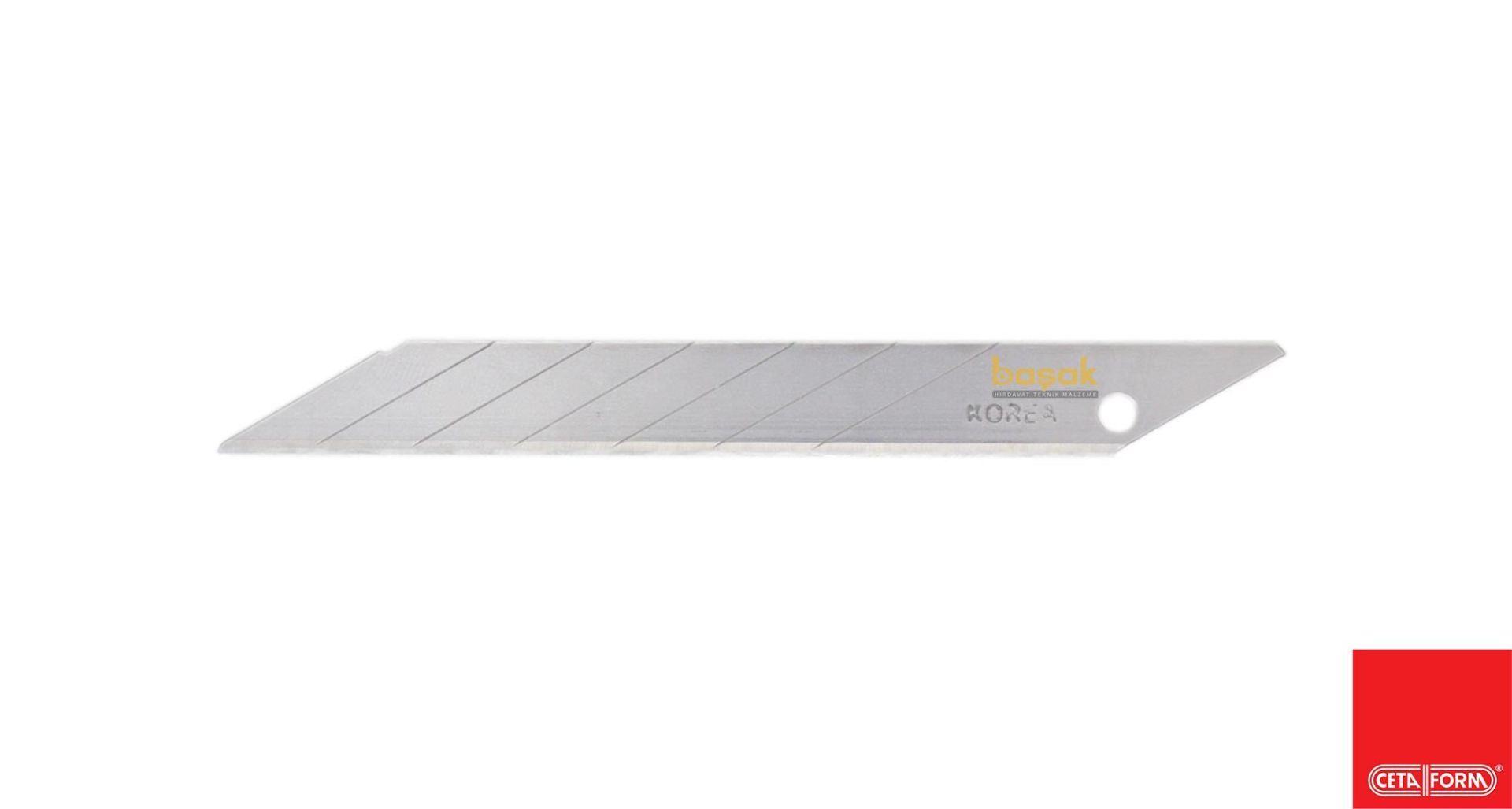 Ceta Form 30° 9 mm Maket Bıçağı Yedeği 10'lu J46-R/30