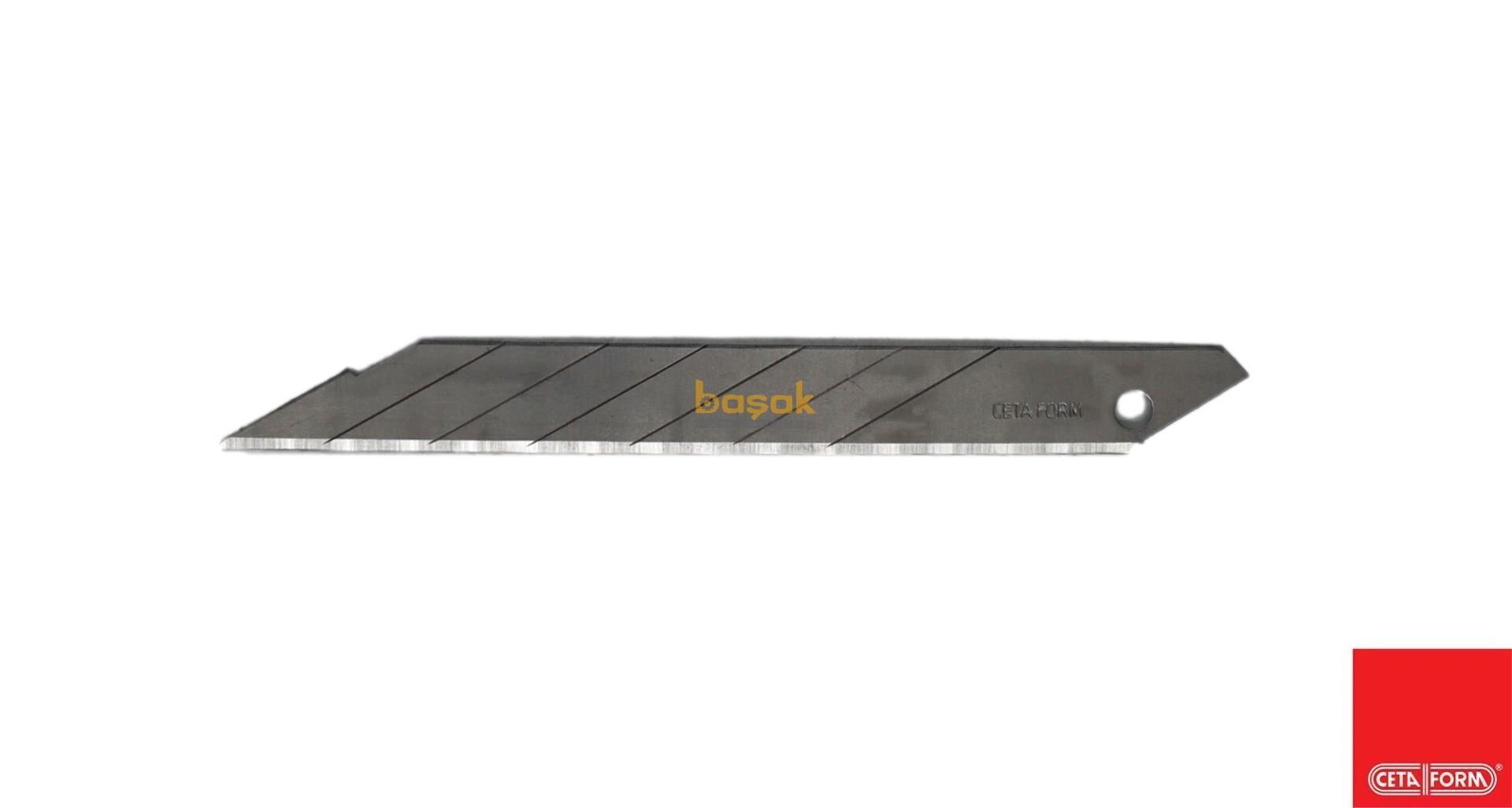 Ceta Form 30° 9 mm Maket Bıçağı Yedeği 10'lu J46-R/30