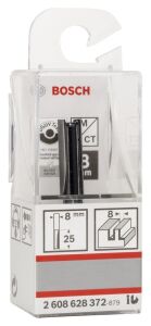 Bosch Standard W Çift Oluk Düz Freze 8*8*56 mm 2608628372