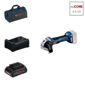 Bosch GWS 180-LI 1x4 Ah ProCORE Akülü Taşlama 125mm Bez Çantalı
