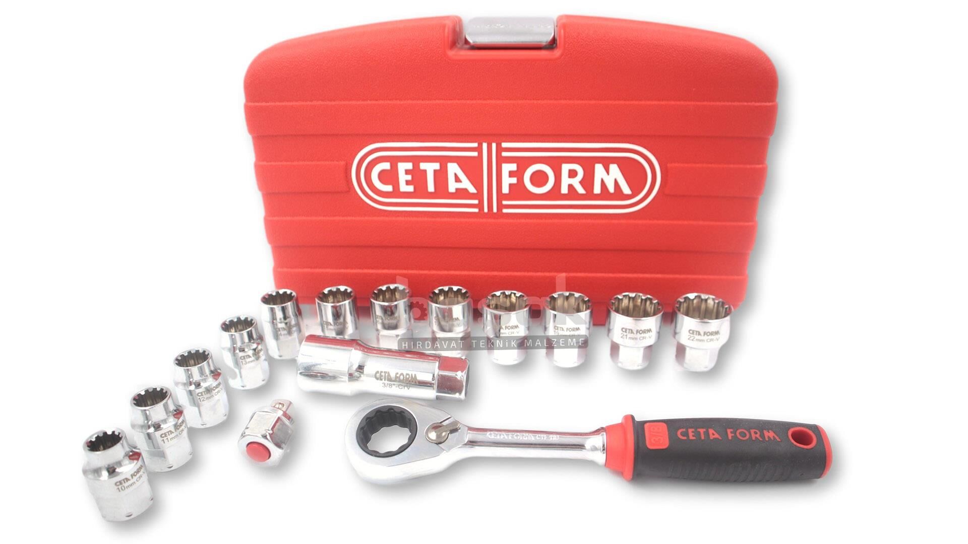 Ceta Form 15 Parça Multi-Fix Lokma Takımı (Plastik Kutu) C10-15PG1