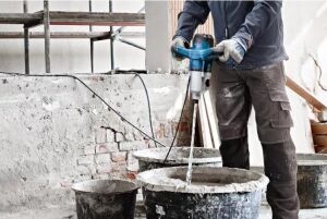 Bosch GRW 140 Karıştırıcı Matkap 2 Vites 1.400W (Uç Hediyeli) 06011C4020