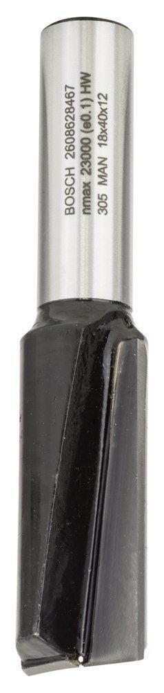 Bosch Standard W ÇiftOluk Düz Freze 12*18*81mm 2608628467