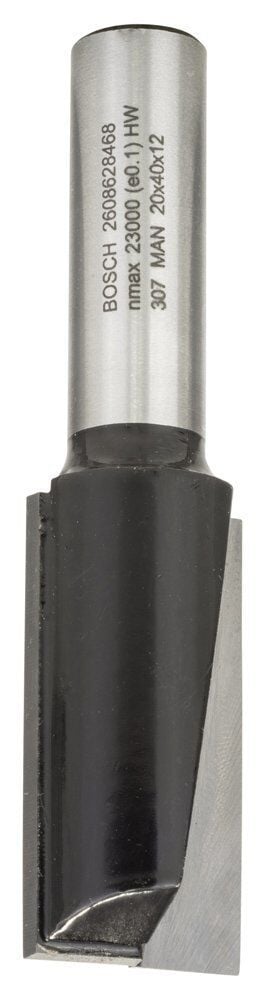 Bosch Standard W ÇiftOluk Düz Freze 12*20*81mm 2608628468