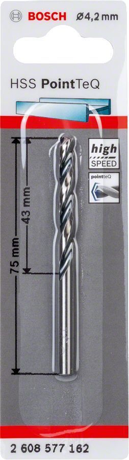 Bosch HSS PointeQ 4,2 mm 1'li Metal Matkap Ucu 2608577162