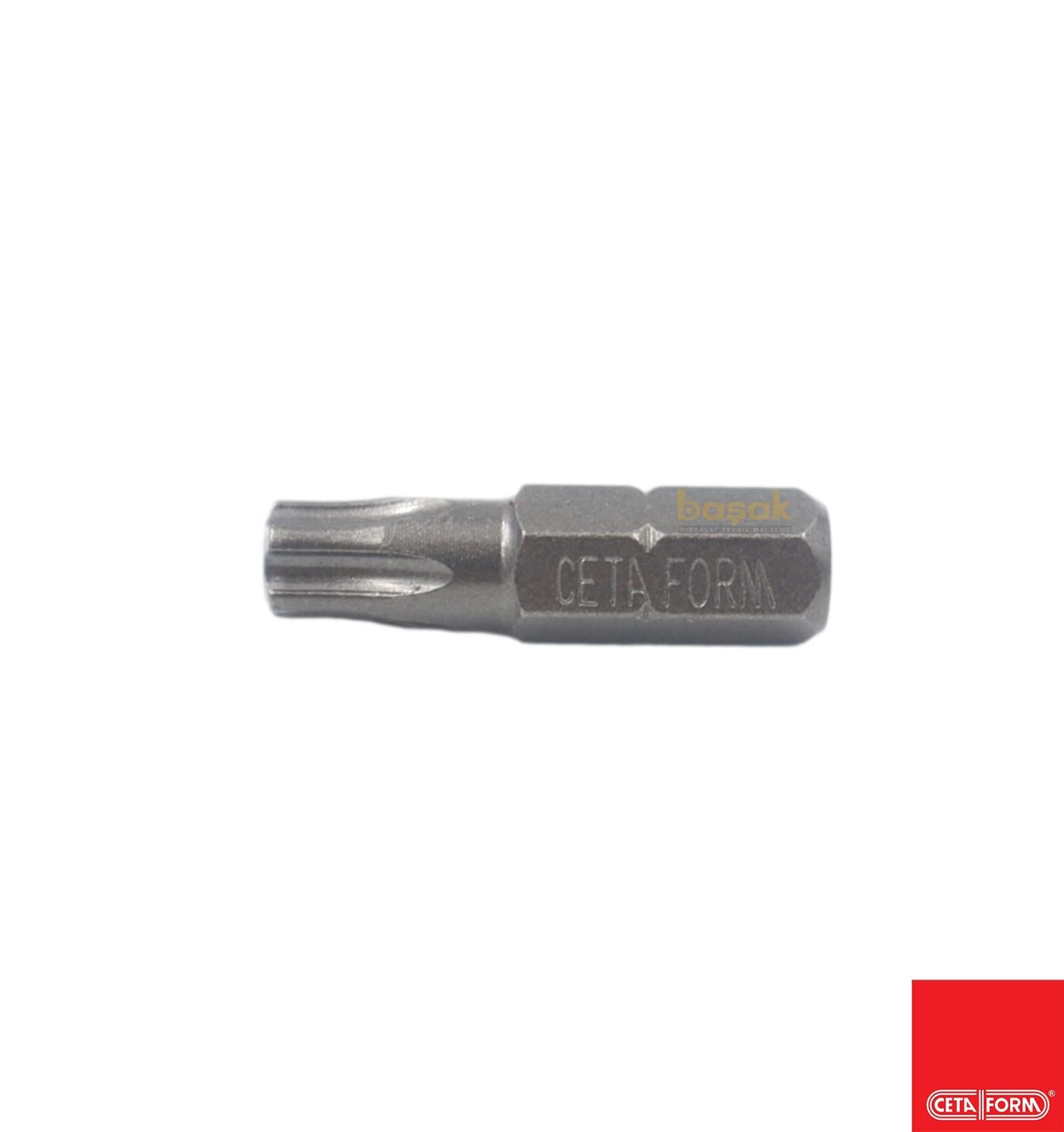Ceta Form  IPR 20 x 25 mm 5 Köşe Delikli Torx Bits Uç CB/808IPR