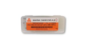 MTE W 5/32 Normal Vidalı El Kılavuzu 3’lü HSS DIN 351