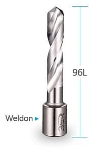 3Keego 12 mm Weldon Adaptorlu Matkap ucu TD