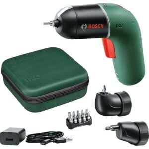Bosch Ixo 6 Li-Ion Akülü Vidalama Setli (Köşe+Eksantrik Adaptör) 06039C7102