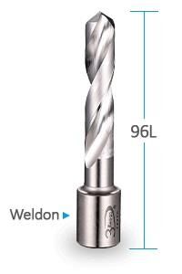 3Keego 10 mm Weldon Adaptorlu Matkap ucu TD
