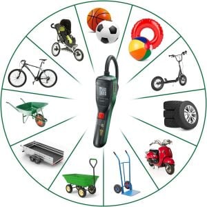 Bosch EasyPump Akülü Mini Hava Kompresörü 0603947000