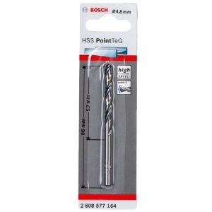 Bosch HSS PointeQ 4,8 mm Metal Matkap Ucu 2608577164