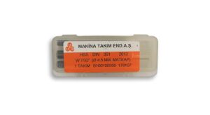 MTE W 7/32 Normal Vidalı El Kılavuzu 3’lü HSS DIN 351