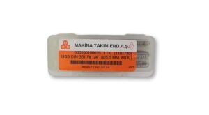 MTE W 1/4 Normal Vidalı El Kılavuzu 3’lü HSS DIN 351