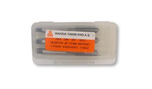 MTE W 3/8 Normal Vidalı El Kılavuzu 3’lü HSS DIN 351