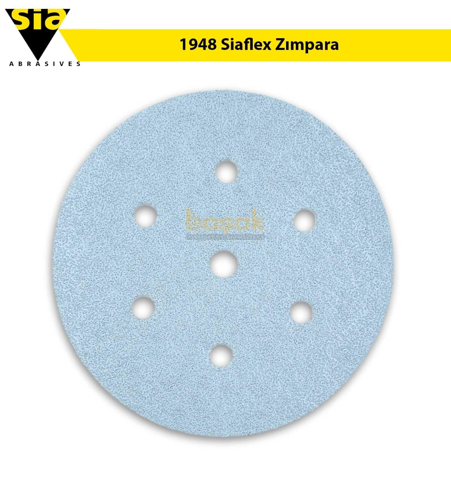 Sia 1948 Siaflex 150 mm 40 Kum 7 Delikli Zımpara Kağıdı 50'li