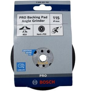 Bosch 115 mm M14 Sert Zımpara Tabanı Turbo 2608601783