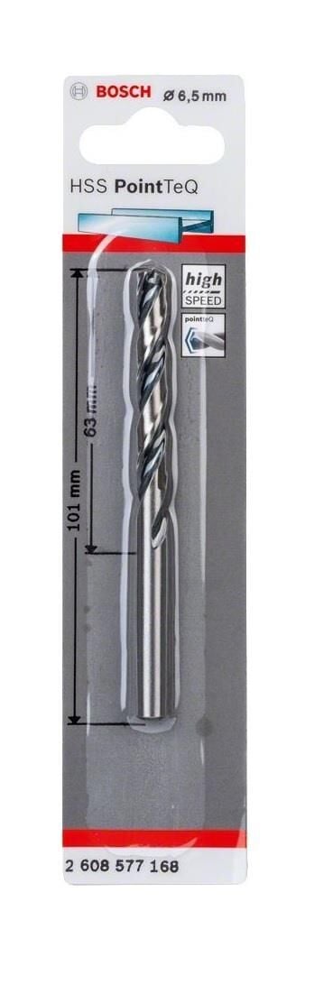Bosch HSS PointeQ 6,5 mm 1'li Metal Matkap Ucu 2608577168