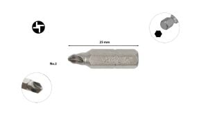 Ceta Form Torq-Set Uçlu No 2 x 25 mm Bits CB/862