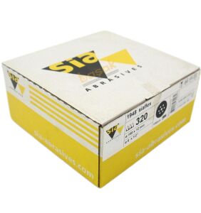 Sia 1948 Siaflex 150 mm 320 Kum 7 Delikli Zımpara Kağıdı 100'lü