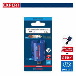 Bosch Expert 57 mm Tuğla ve Ahşap Delik Açma Testeresi 2608901926