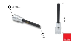 Ceta Form 6 mm Uzun Tip 1/2” Lokmalı Allen C28S-H06L