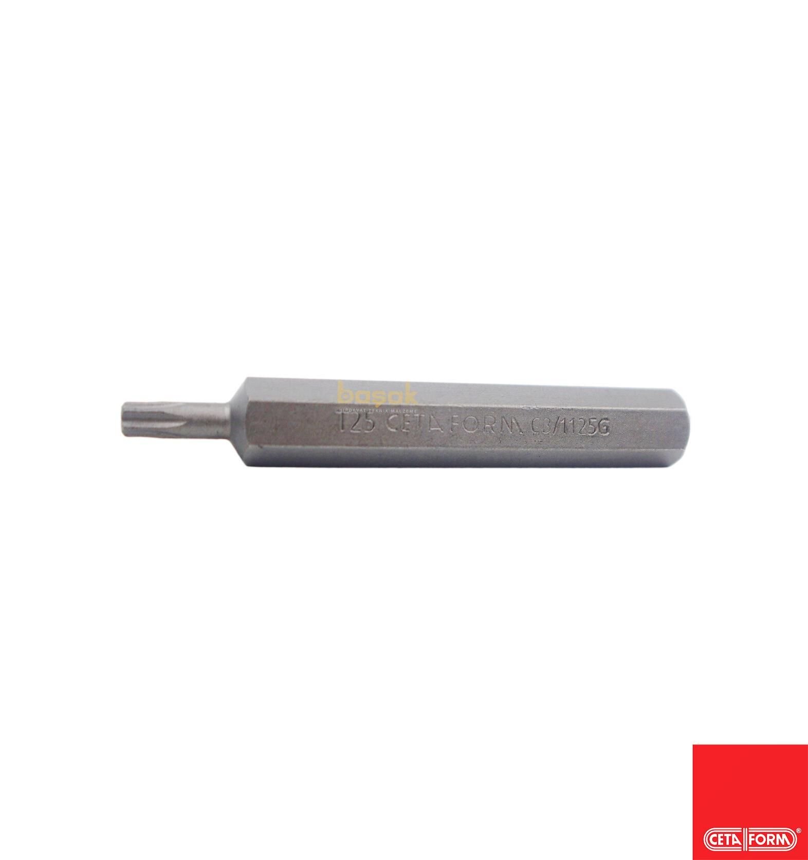 Ceta Form H10 T25x75 mm Uzun Torx Bits Uç CB/1125G